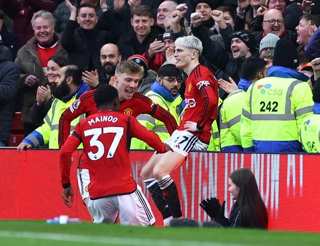 Hasil Man United Vs West Ham United: Garnacho Menggila, Setan Merah Menang Telak