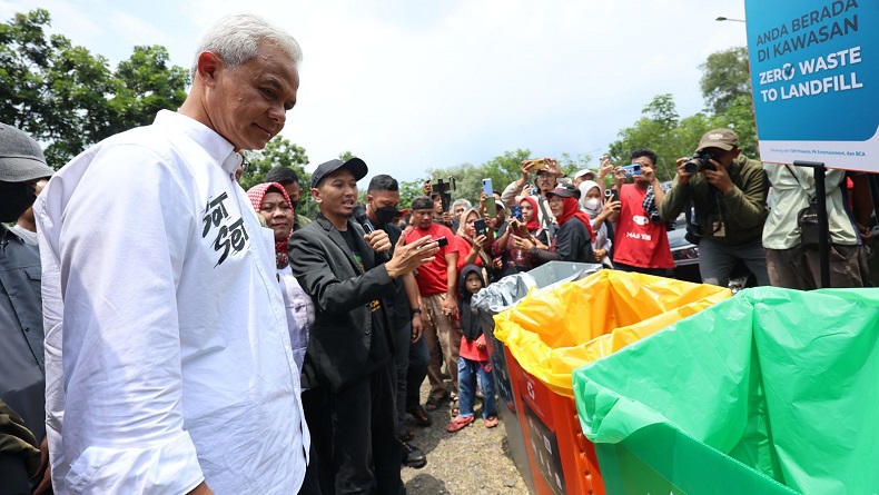 Pemuda Bekasi Berhasil Kelola Sampah 60 Ton per Hari, Ganjar Tantang Bereskan Bantargebang