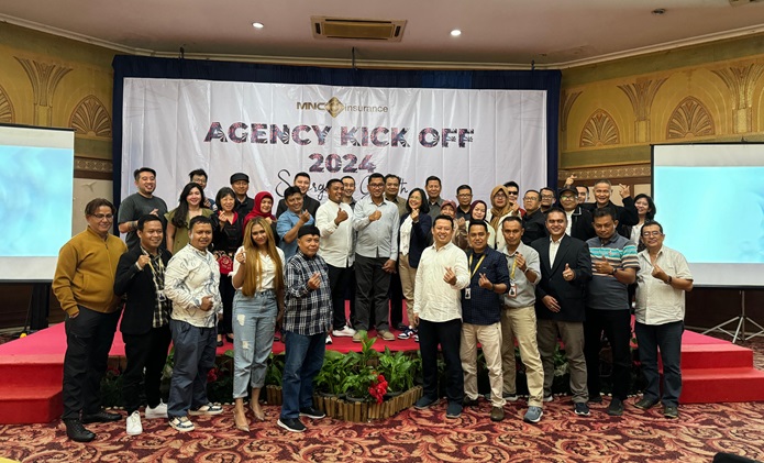 MNC Insurance Gelar Agency Kick Off 2024 di Bandung, Ajak Agen Perkuat Sinergitas