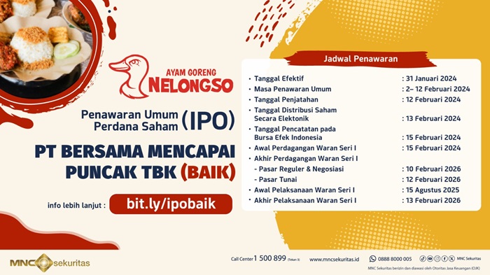 PT Bersama Mencapai Puncak Segera Melantai di Bursa Efek Indonesia, Ini Jadwalnya