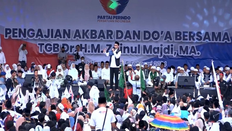 Serukan Rakyat Pilih Ganjar-Mahfud Pimpin Indonesia, TGB: Capres dan Cawapres Terbaik 