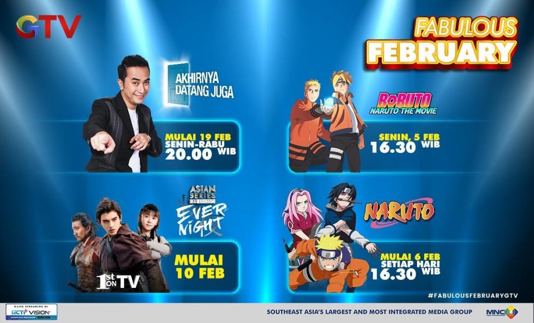 Februari Super Fabulous Bareng Program Baru GTV
