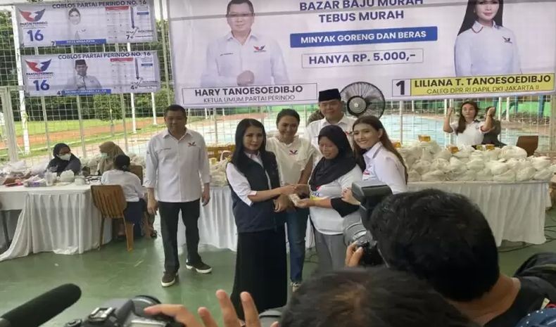 Temui Warga Kebayoran Baru, HT Jelaskan Tujuan Berdirinya Partai Perindo