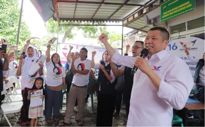 Kunjungi Bazar Minyak Goreng Murah dan Pemeriksaan Kesehatan Gratis, HT: Perindo Melayani Masyarakat