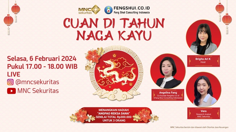 Mau Cuan di Tahun Naga Kayu? Cari Tahu di IG Live MNC Sekuritas!