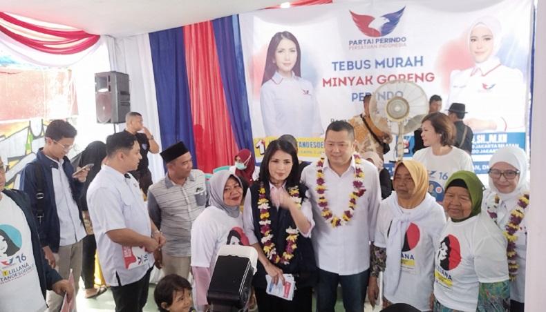 Hadiri Bazar Murah dan Pemeriksaan Kesehatan Gratis di Tebet, HT: Perindo Ingin Masyarakat Naik Kelas