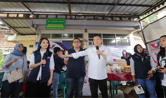 Di Hadapan Ratusan Warga Kramat Pela, Hary Tanoesoedibjo Janji Utamakan Kebijakan Pro Rakyat