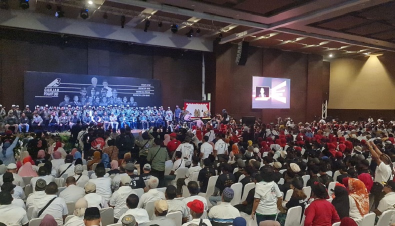 2 Eks Kapolri Pimpin Ribuan Purnawirawan Deklarasi Menangkan Ganjar-Mahfud