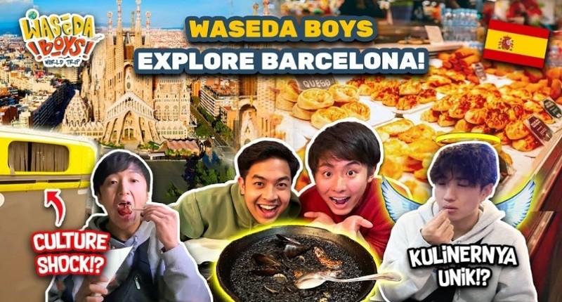 Lebih dari Sekadar Trip! Waseda Boys Ajak Penonton Menapaki Jejak Sejarah di Sagrada Familia