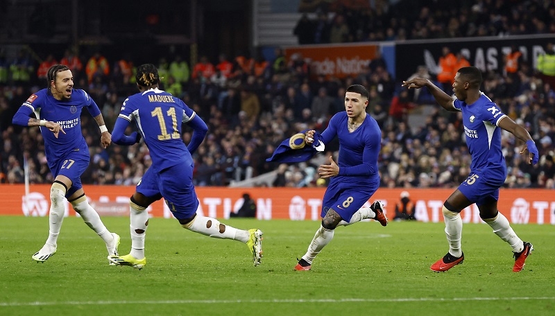 Hasil Piala FA: Kalahkan Aston Villa, Chelsea Raih Momentum Kebangkitan