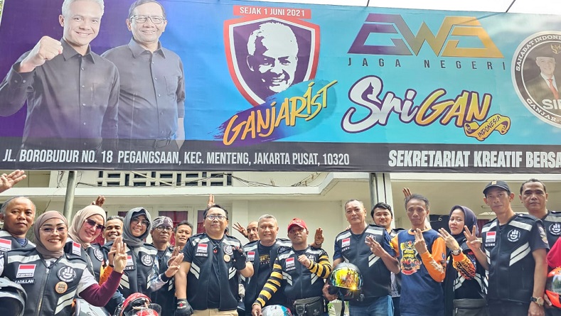 Ratusan Relawan Touring Jakarta-Solo Hadiri Kampanye Akbar Ganjar-Mahfud