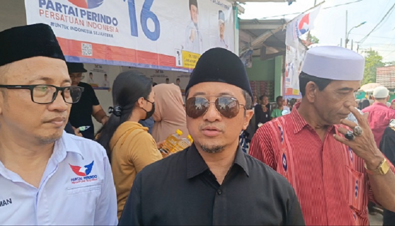 Ustaz Yusuf Mansur Sebut Warga Senang Ikuti Bazar Murah, Selalu Doakan Partai Perindo