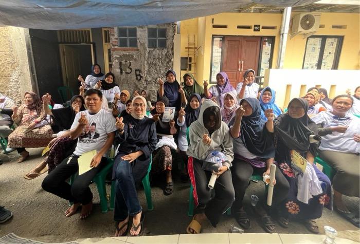 Caleg Perindo Sosialisasi dan Gelar Bazar Minyak Murah, Cuma Tebus Rp5.000