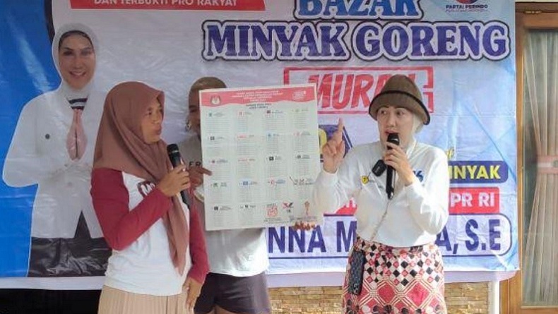 Caleg Perindo Venna Melinda Janji Lanjutkan Program KIP agar Tidak Ada Anak Putus Sekolah