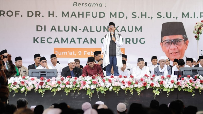 Mahfud MD Ajak Rakyat Jaga NKRI sebagai Pengabdian kepada Allah