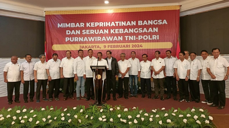 Purnawirawan TNI-Polri Ingatkan Jokowi Junjung Tinggi Etika, Netral dalam Pemilu 2024