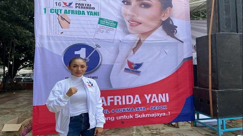 Caleg Perindo Cut Afrida Gelar Kampanye Terakhir di Depok, Ingatkan Warga Gunakan Hak Pilih dengan Benar