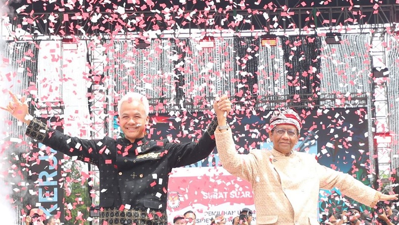 Hajatan Rakyat di Kandang Banteng, Ganjar: Solo-Jateng Unjuk Kekuatan Hari Ini