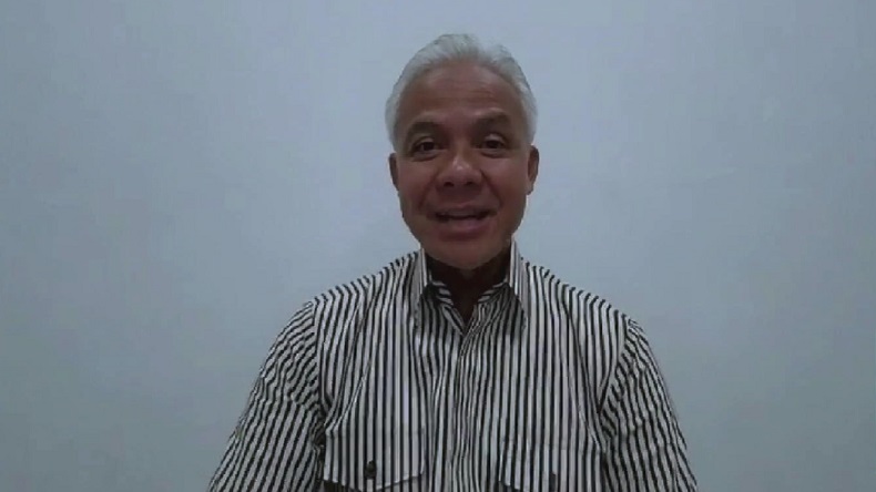 Ganjar Hadiri Deklarasi Kemerdekaan Pers via Virtual, Ucapkan Terima Kasih ke Media