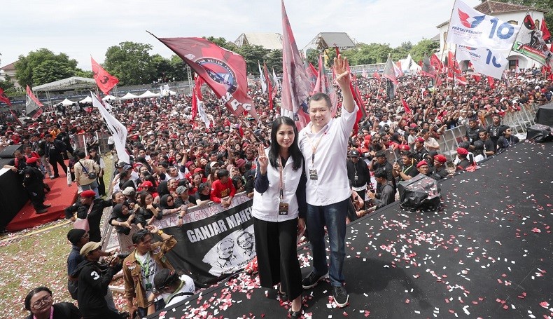Hary Tanoesoedibjo Optimistis Ganjar-Mahfud Menang di Solo
