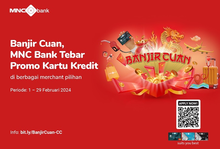 Banjir Cuan, MNC Bank Tebar Promo Kartu Kredit