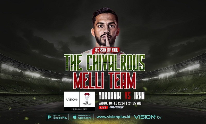 Yordania Vs Qatar di Final Piala Asia 2023 Malam Ini, Live Vision+