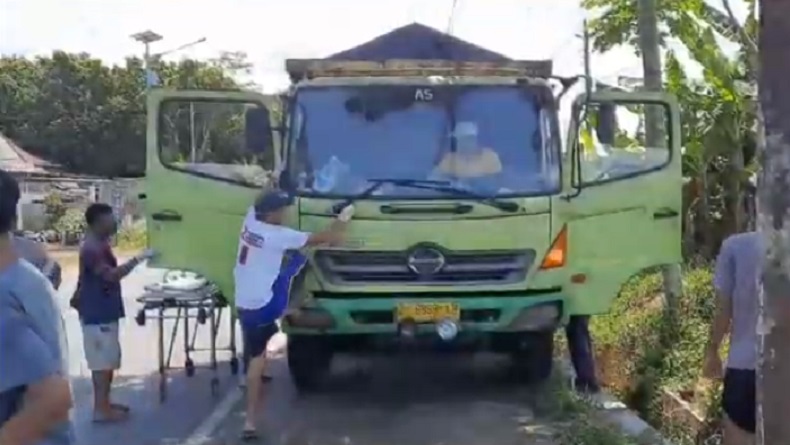 Cilacap Gempar, Sopir Tewas Mendadak saat Kemudikan Truk di Jalur Selatan