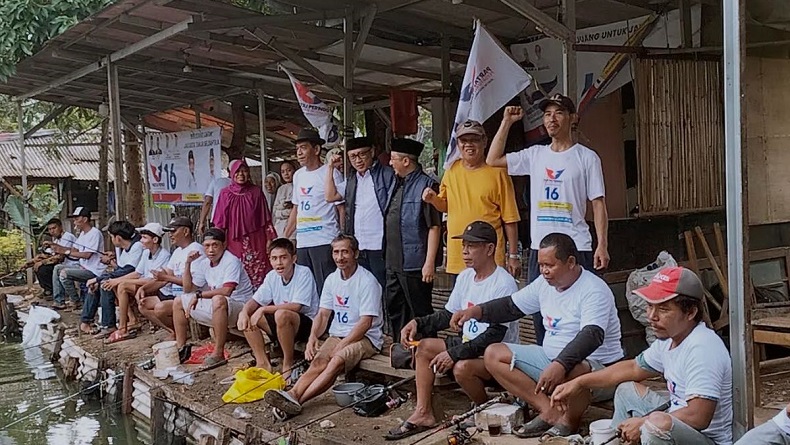 Caleg Perindo Wahyu Nur Iman Serap Aspirasi Warga Cipayung Jaktim