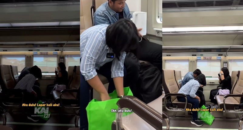 Viral Penumpang Masak Nasi di Gerbong Kereta, KAI: Berpotensi Bahayakan Keselamatan
