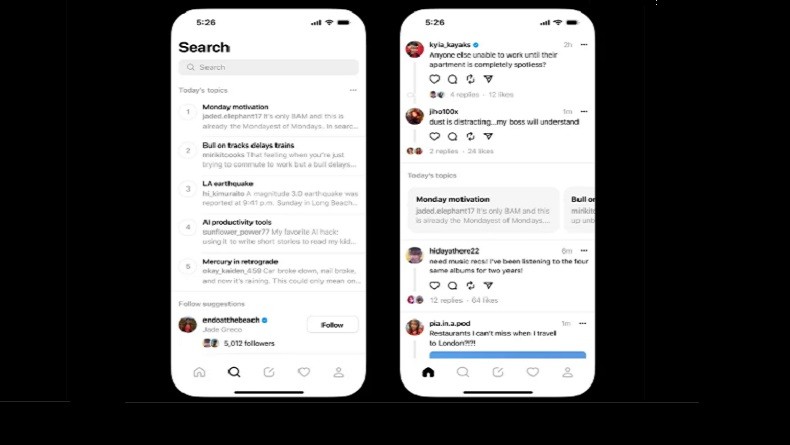 Ikuti Jejak X, Meta Uji Fitur Trending Topic di Threads