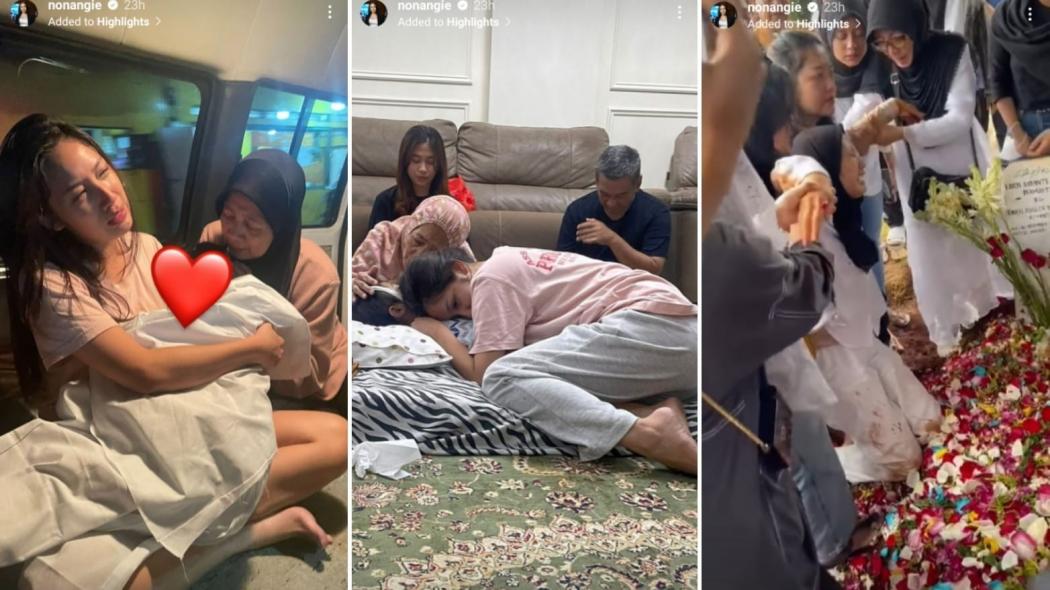 Beredar Potret Tamara Tyasmara Menangis Peluk Jasad Dante, Angie Ang: Kebahagiaannya Direnggut