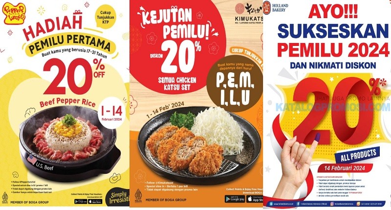 7 Restoran dan Tempat Wisata yang Kasih Diskon Murah usai Mencoblos, Syarat Jari Bertinta 