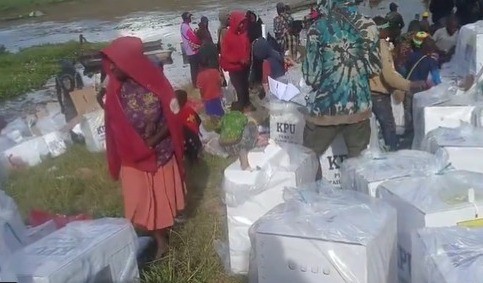 Heboh Logistik Pemilu di Paniai Dibuang dan Dibakar, Ini Tanggapan KPU