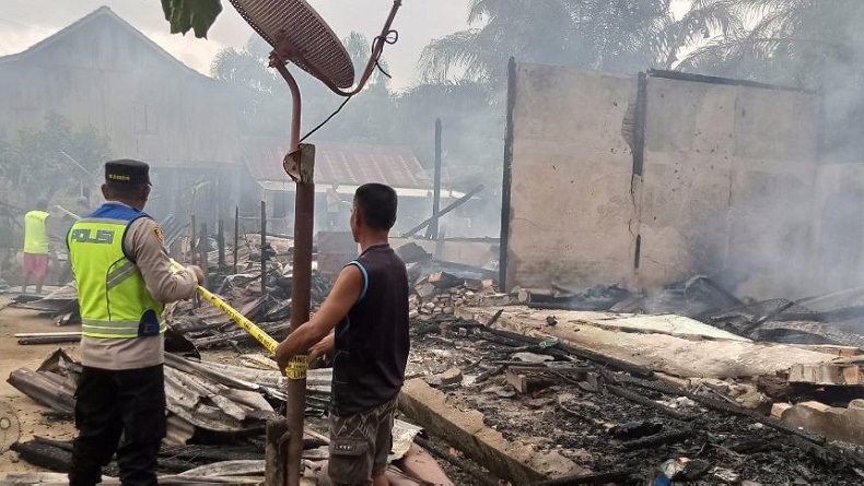 Suami di Musi Rawa Bakar Istri dan Rumah, Motif Emosi Tak Mau Dicerai