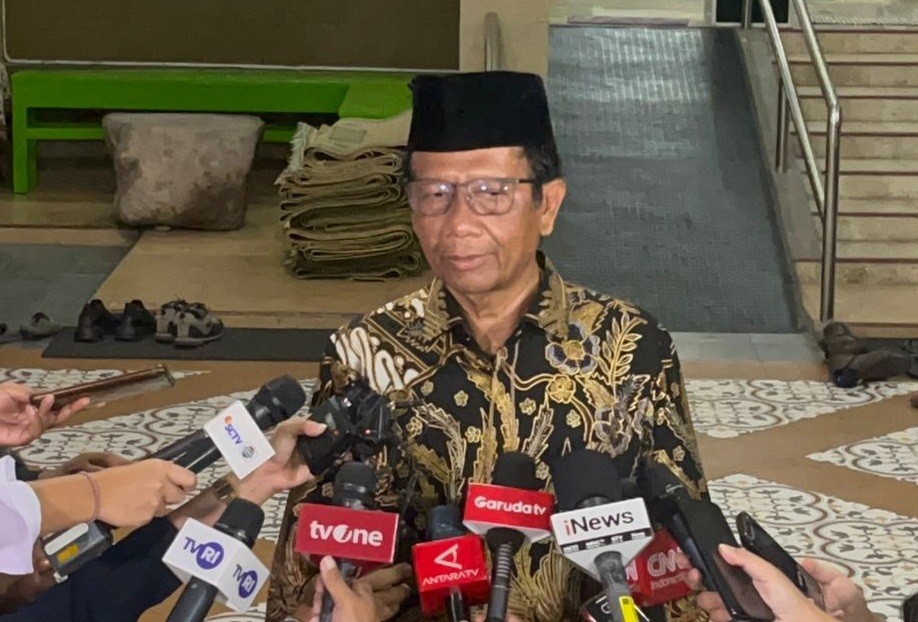 Nyoblos di Sleman, Mahfud MD Optimistis Menang Pilpres 2024