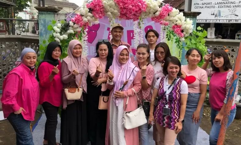 Unik! TPS 15 Kunciran Tangerang Bernuansa Penuh Cinta, Ini Filosofinya