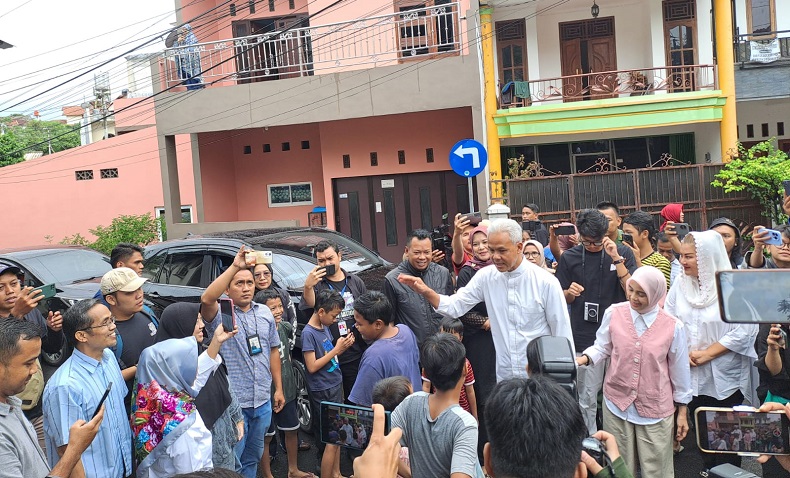 Ganjar Singgung Film Dirty Vote sebelum Nyoblos ke TPS: Semua Berharap Pemilu Bersih