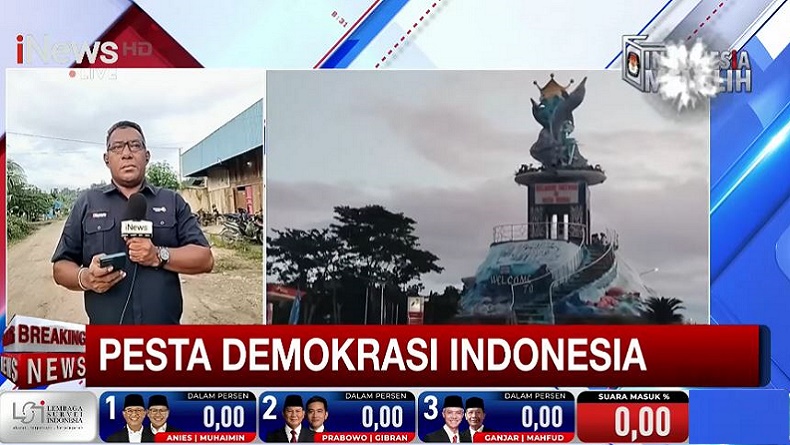 Warga Waisai Raja Ampat Antusias Nyoblos Pemilu 2024, Mulai Berdatangan ke TPS 