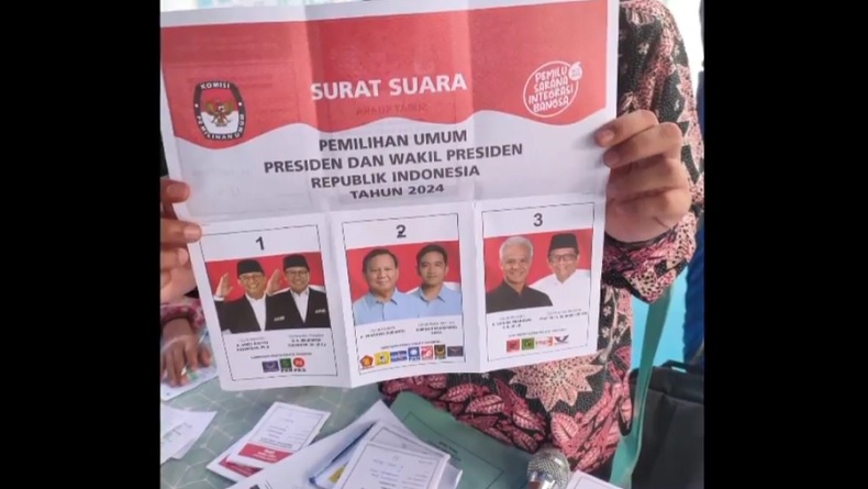 Surat Suara Capres Cawapres 02 Tercoblos Kembali Ditemukan, Kali Ini di Pasuruan
