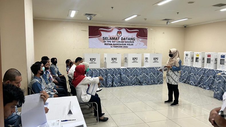 Prabowo-Gibran Paling Banyak Dipilih Tahanan Bareskrim dan Rutan KPK