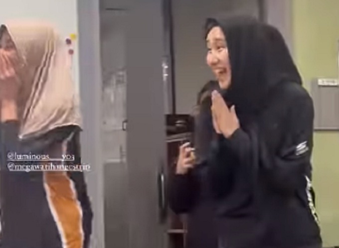 Viral Pemain Red Sparks Pakai Hijab Gegara Megawati, Komentarnya Mengejutkan
