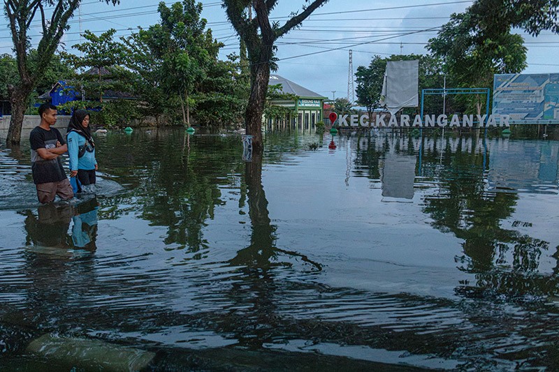 108 TPS di Demak Pemilu Susulan Imbas Banjir, BNPB Tinjau Lokasi