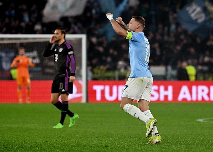 Hasil Liga Champions: Lazio Bungkam Bayern Munchen, PSG Gilas Sociedad