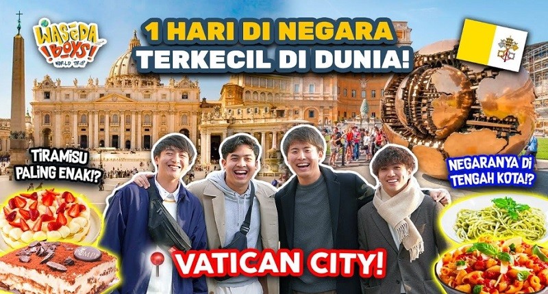 Melintasi Batas, Petualangan Tak Terlupakan Waseda Boys di Negara Vatikan