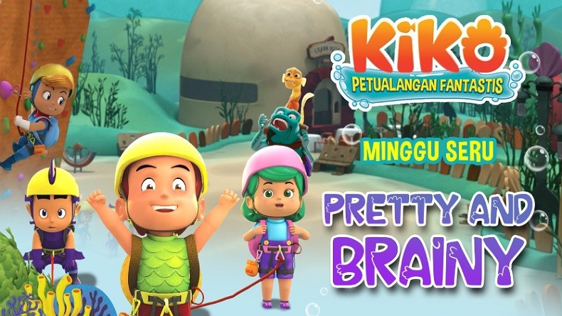 Minggu Seru Bersama Kiko di Episode Pretty and Brainy 
