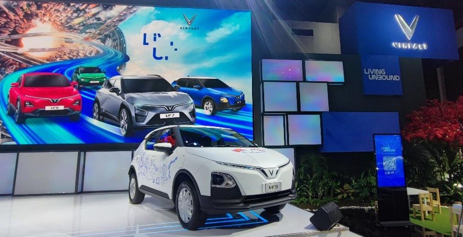 Boyong Deretan Kendaraan Listrik, Mobil Vietnam VinFast Unjuk Gigi di IIMS 2024
