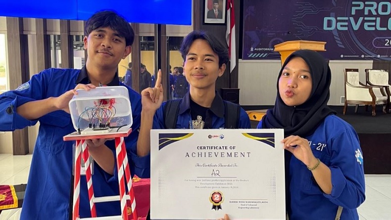 Wow, Mahasiswa di Malang Ciptakan Alat Deteksi Kebakaran Hutan Berbasis Internet