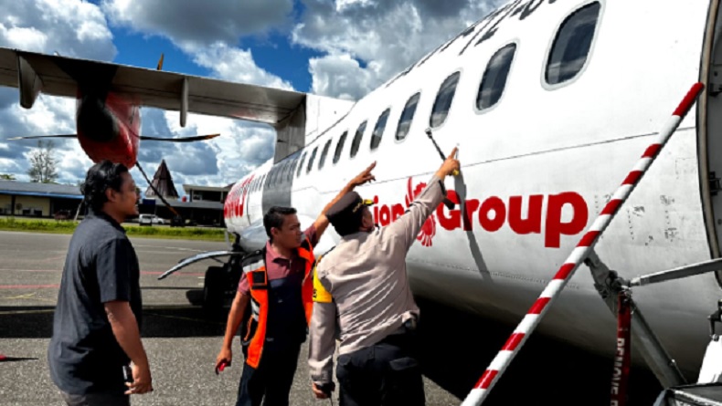 TNI Perketat Keamanan Bandara Nop Goliath Dekai usai Penembakan Pesawat Wings Air