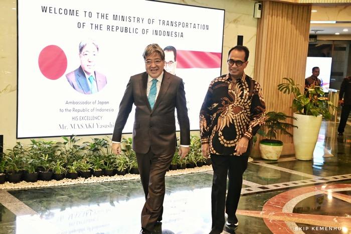 Menhub dan Dubes Jepang Bahas Proyek MRT Cikarang-Balaraja hingga Pelabuhan Patimban, Ini Hasilnya