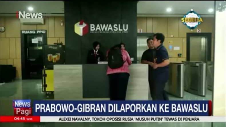 Prabowo-Gibran Dilaporkan ke Bawaslu Buntut Deklarasi Kemenangan sebelum Pengumuman KPU